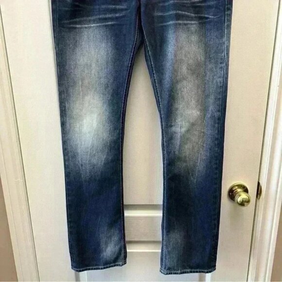 Buffalo Six Men’s Slim Straight Leg Jeans Blue Size 30 - Picture 5 of 13